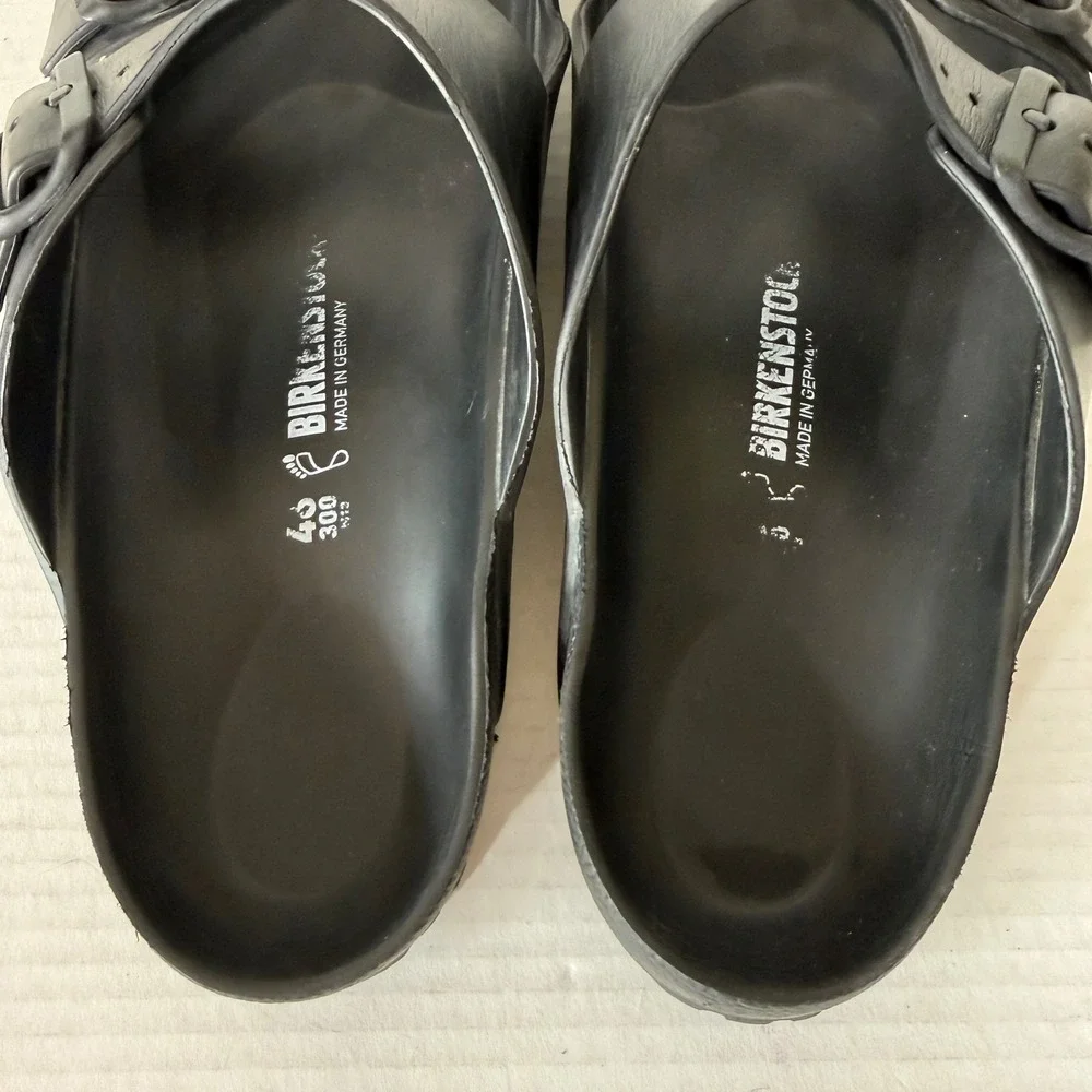 Birkenstock Arizona Essentials EVA Mens Black Waterproof Sandal Sz 46 EU 13 Wide